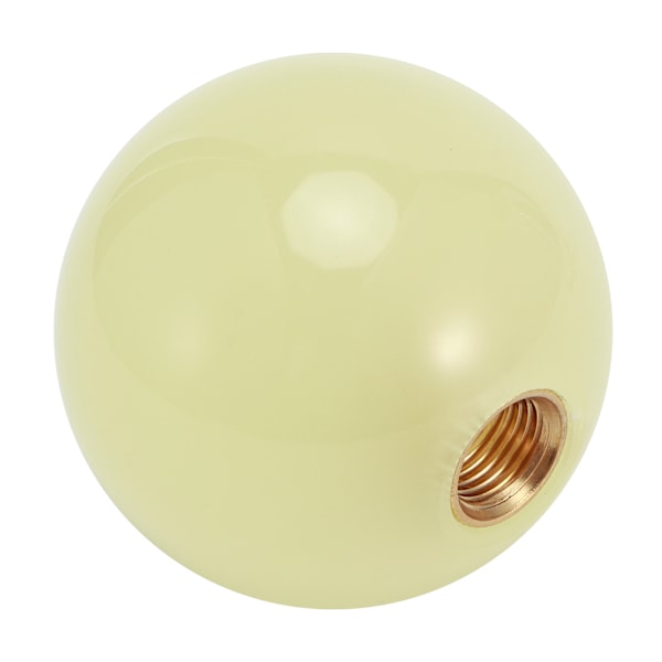 Växelspaksknopp i akryl med fluorescerande huvud, M12x1.25, handboll, med M8/M10x1.25 M10x1.5 adaptrar