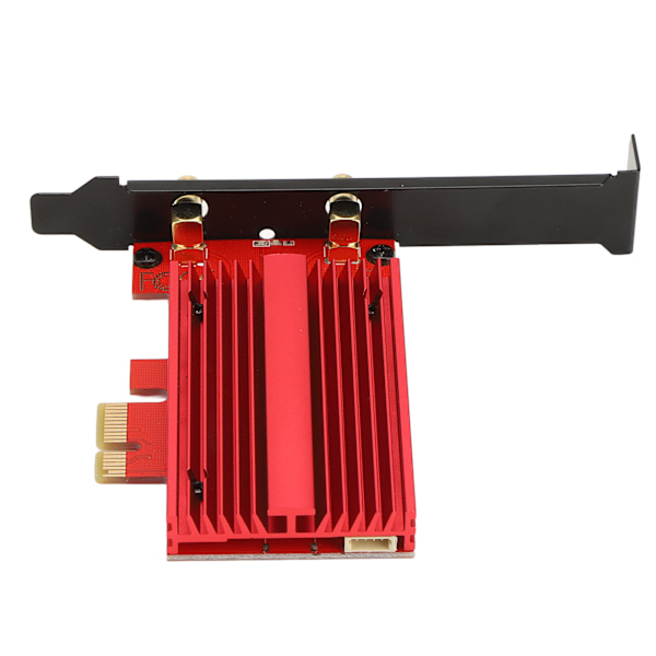 Wifi 6 Adapter 6GHz 5.8GHz 2.4GHz Maximalt 3000Mbps WiFi 6 Snabb Värmeavledning PCIE Trådlös Adapter för Stationär Dator