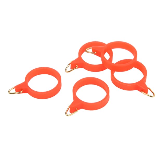 5 stk Lure Stang Krog Alt-i-Én Høj Elastisk Gummi Lua Stang Ring Krog Fiske Tilbehør L