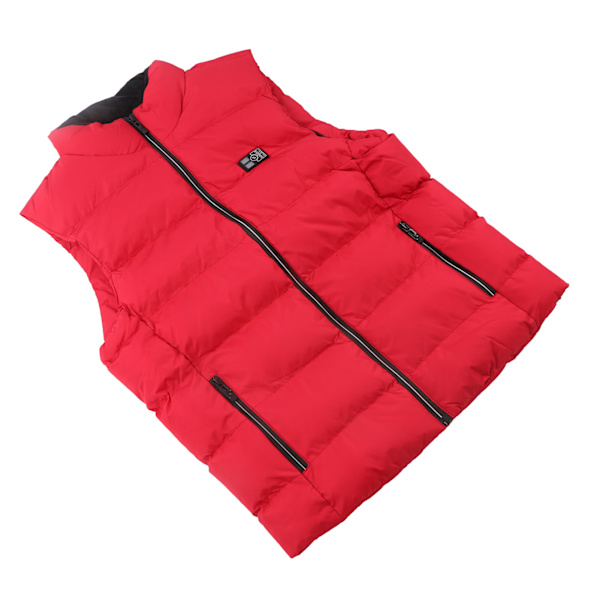 USB Opvarmet Veste - Rød, XXXL