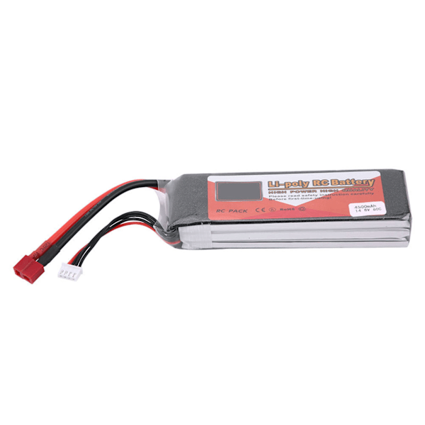 ZOP POWER 14.8V 4500mAh 60C LiPo Batteri - T-stik