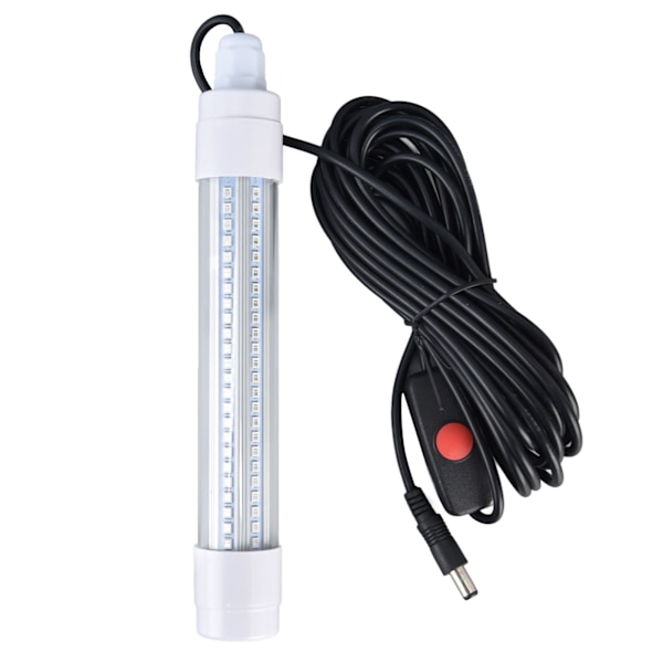 Neddykbar fiske lys 16W AC12‑36V 1300lm LED nattfiske lokke agnfinner for fiske tank akvarium varmt lys