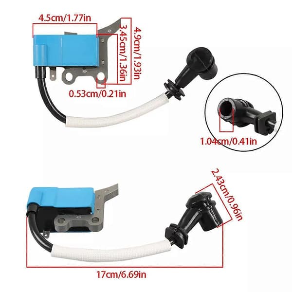 A411001710 Tændspole Passer til Echo Kanttrimmer SRM-2620