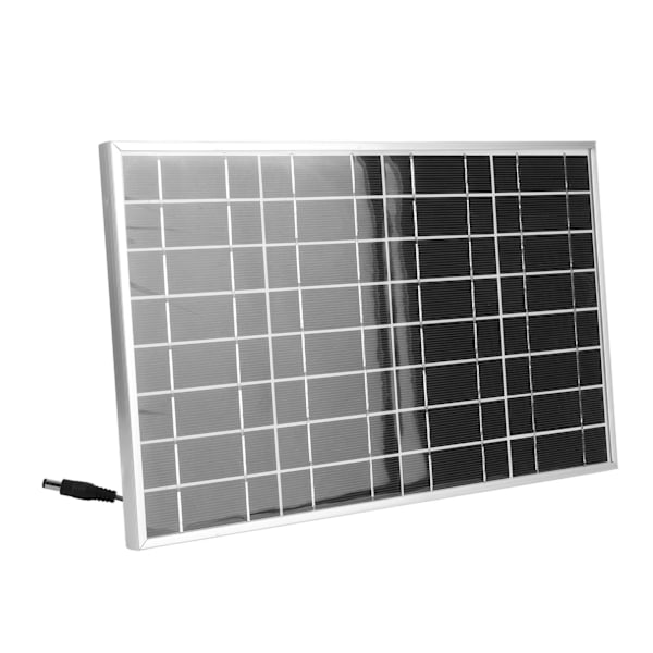 30W Solpanel Kit Polykristallin Silikon Solladdnings Panel med 40A Styrenhet för Bil Husbil Marin Båt