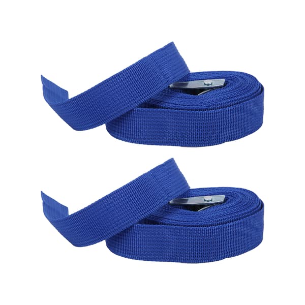 2 stk sinklegering spennestropper Heavy Duty surringsstropper Cargo Tie Downs stropper for bagasje 3m/9.8ft