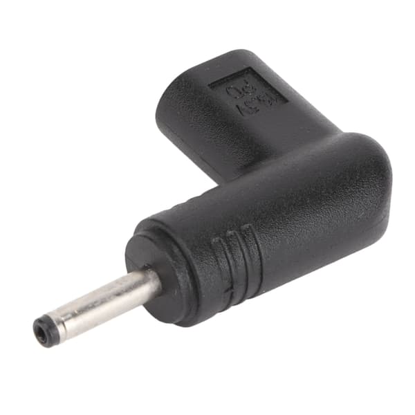 100W PD USB 3.1 Typ C Hon USB C till DC 18.5‑20V 3.0x1.1mm Adapter PD Emulator Trigger 90 Grader Vinklad
