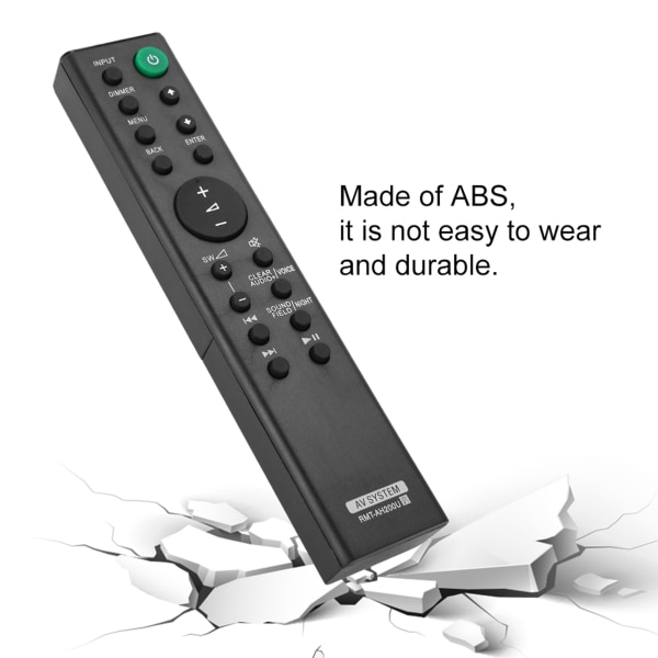 Sony Sound Bar HT-CT390/HT-RT3 Ersättningsfjärrkontroll för högtalare