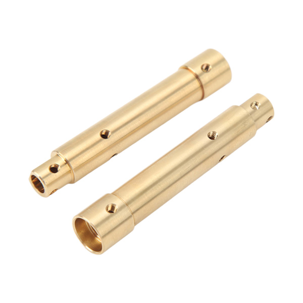 Kultaiset takakardaaniputket Axial SCX10 Pro 1/10 RC-kiipeilijälle - 2 kpl setti