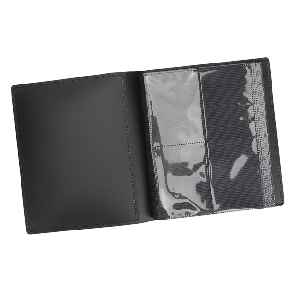 Black Strap Card Album - 160 kort kapacitet, 4 lommer, 20 sider