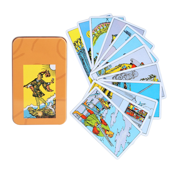Original Tarotkort Dæk Klassisk Traditionelt Standard Tarot Dæk Tarotkort Sæt Med Engelsk Manual