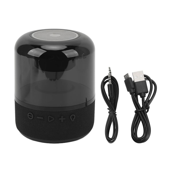 Kompakt trådlös Touch Night Lamp-högtalare för fritidsresor
