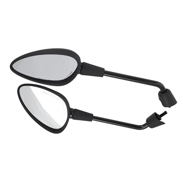 Motorcykelbackspegel för Piaggio Vespa Primavera 50 4T 4V NOABS E2 - Set om 2 (2013-2017, svart)