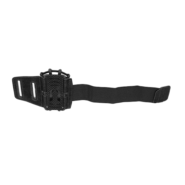 Mobiltelefonhållare för löpning Armband 360 Grader Rotera Smart Telefon Armband med Hörlurar Datakabel Lagringsskikt Elegant Svart Stor
