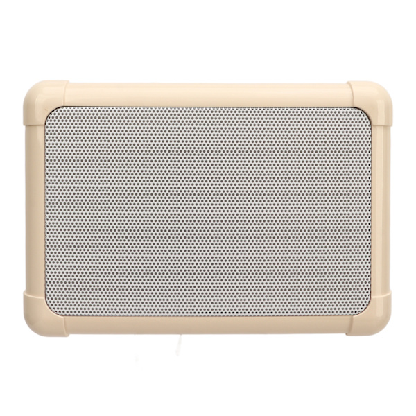 HIFI ljudkvalitet Bluetooth-högtalare - snabbare överföring, anti-störning, LED-belysning (beige)