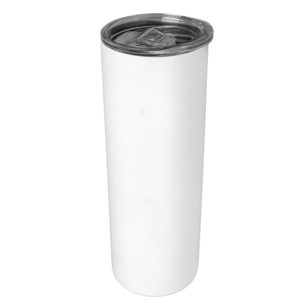 Sublimering Kops Luminous Blank Tumbler 600ml 304 Rustfrit Stål Dobbelt Væg Isoleret Vakuum Slim til Rejse Hvid til Blå