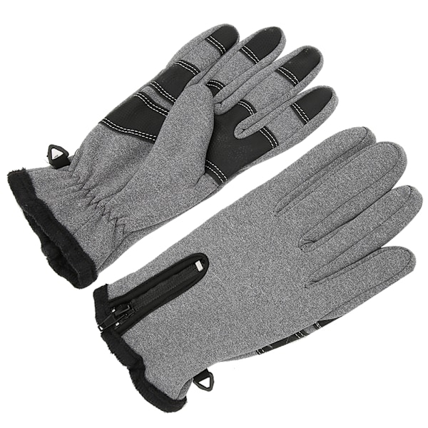 Utomhus Sport Ridning Klättring Vattentäta handskar Varm Unisex Touchscreen Full Finger GlovesXL