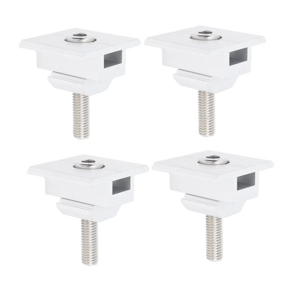 Kevyt teräs aurinkopaneeli asennuskiinnikkeet RV-veneille - 30mm Hopea
