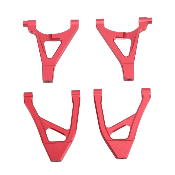 Bakre svängarmssats i aluminium för Traxxas 1/16 Slash Red RC-bil