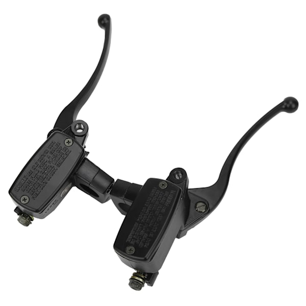 Svart motorsykkel hydraulisk bremsekoplingsspak for 1-toms styre