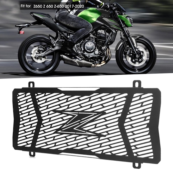 Beskyttelsesgitter i stål til køler til Z650 2017-2020 motorcykel eftermontering