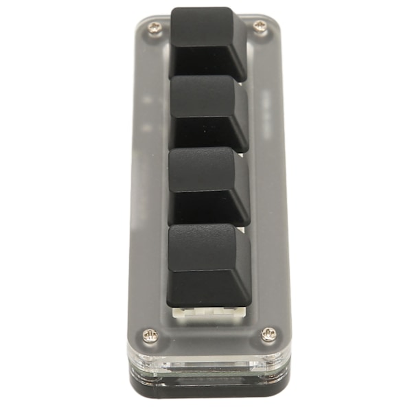 Programmerbart tastatur USB 4 taster Mini Bærbart Mekanisk Tastatur HID DIY Programmerbart Tastatur RGB OSU Gaming Tastatur