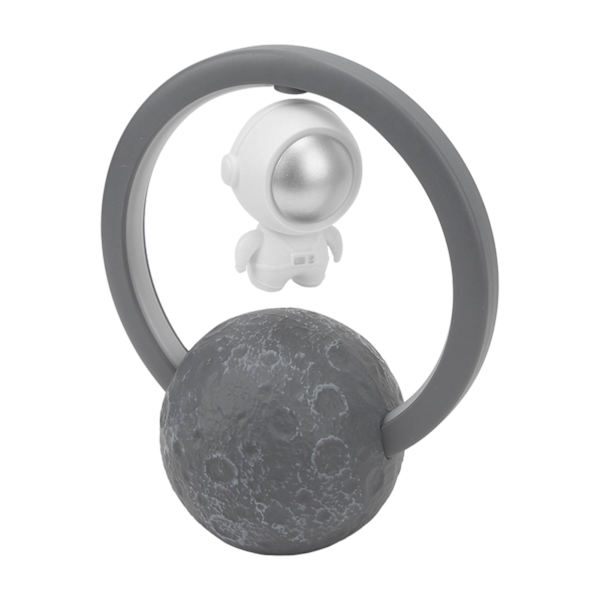 Spaceman Floating Speaker - RGB Light, Bluetooth Wireless Audio, Silver