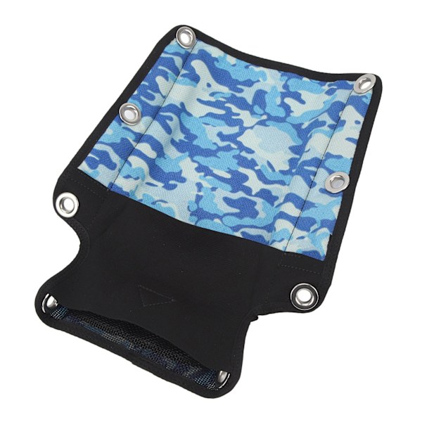 Scuba Diving Backplate Pute - OMS & HOLLIS Camo Blå