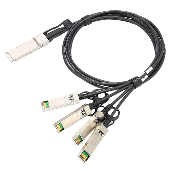 40G QSFP-kabel Hög Hastighet Bra Värmeavledning Högpresterande Kretsar 1M QSFP+ till 4 SFP+ 40G Kabel för Extreme för Entel