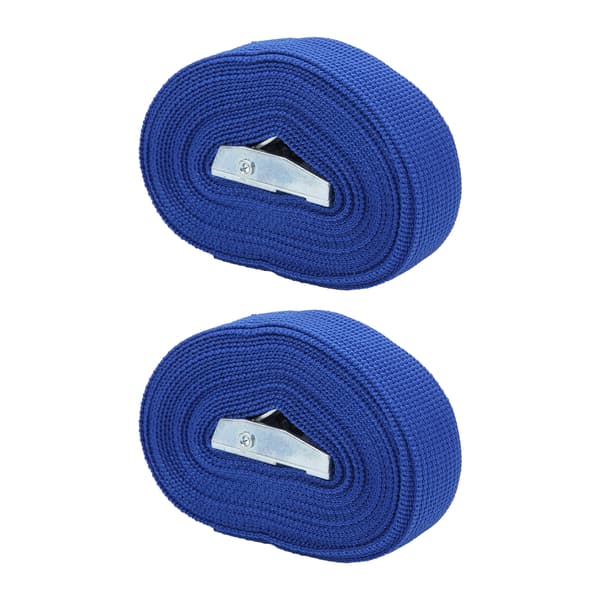 2 stk sinklegering spennestropper Heavy Duty surringsstropper Cargo Tie Downs stropper for bagasje 3m/9.8ft