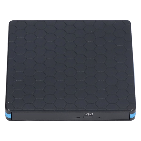 Ulkoinen DVD-asema, USB3.0 USB2.0 Type C -tuki, CD- ja DVD-poltto, Plug and Play, CD-poltin kannettaville tietokoneille ja pöytätietokoneille