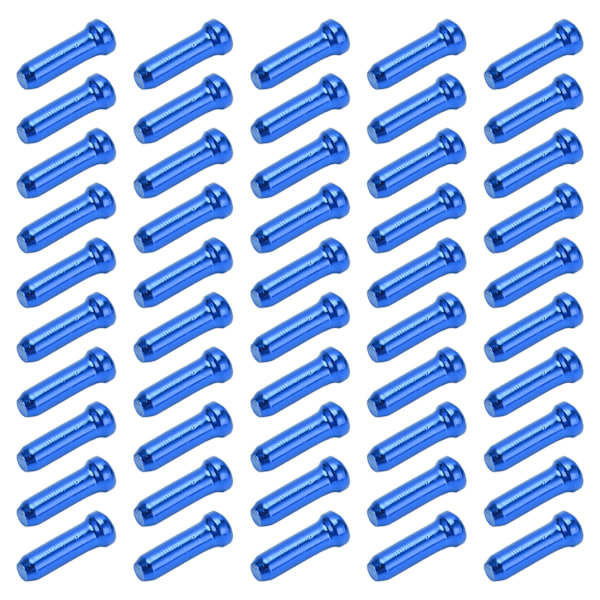 BOLANY 50 st/set Variabel hastighet bromsledning Kärnlock Slitsäker Cykellinje Pipe Svanslock Blå