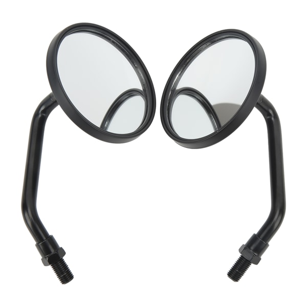 Wide Vision Motorcykelspejle, Universal 3,4-tommers styrsspejl (sort)