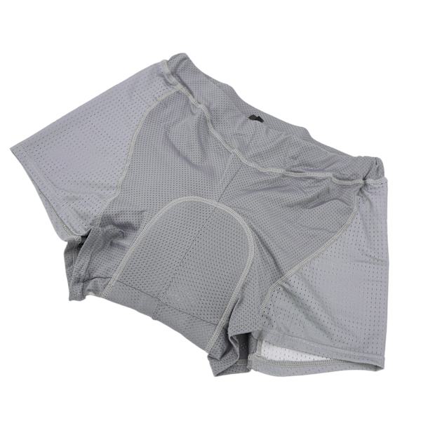 Hurtigtørrende åndbare cykelshorts med silikonepude - XL
