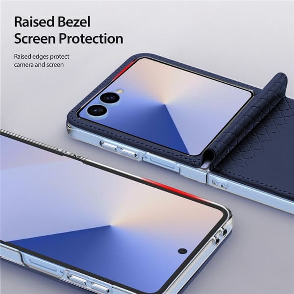 DUCIS Samsung Z Flip7 Bril Series Deksel - Blå Blå blue