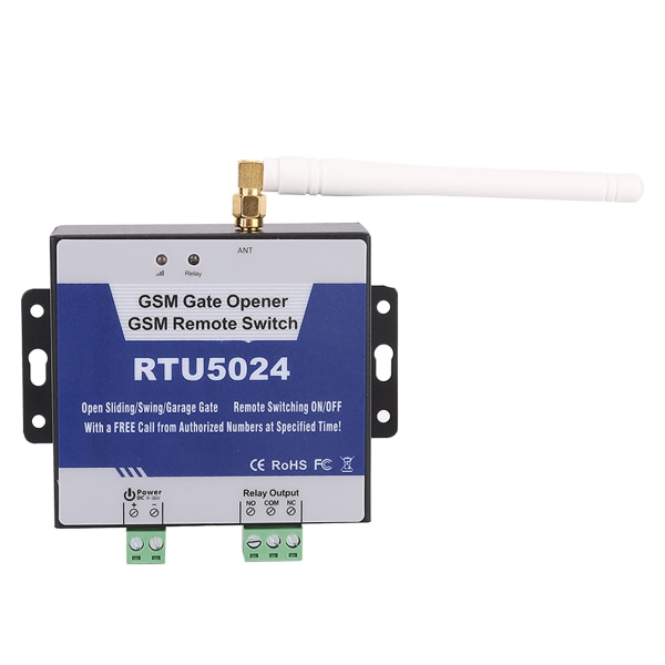 GSM-portöppnare Reläbrytare - Trådlös fjärrkontroll Dörröppnare (Uppgradering)