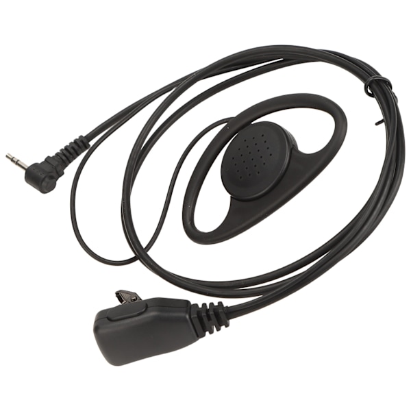 Walkie Talkie Ørestykke Elektropletteringsproces 1 Pin 2,5 mm To-vejs Radio Headset til Motorola Walkie Talkie 2 stk. Sæt
