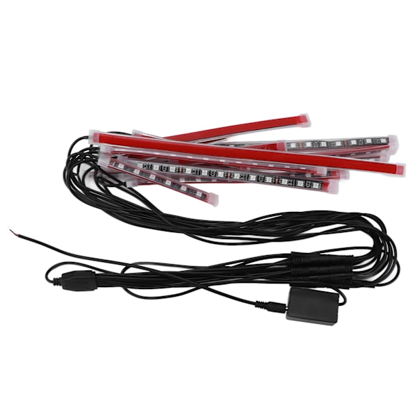 Motorcykel LED-ljussats - RGB, IP67 vattentät, APP Bluetooth-kontroll - Förbättra atmosfären på din 12V ATV UTV