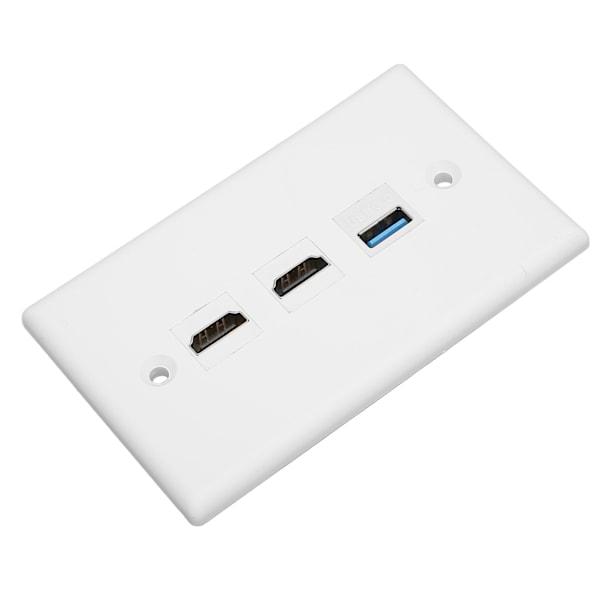 HD Multimedia Interface Ethernet USB Väggplatta 2 Portar HD Multimedia Interface Keystone 1 Port USB 3.0 Väggplatta