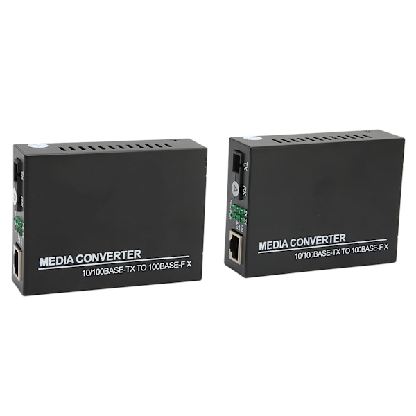Mediaomvandlare Optisk Ethernet Mediaomvandlare Enläges 10 100Base TX till 100Base FX RJ45 till SC Fiber Transceiver