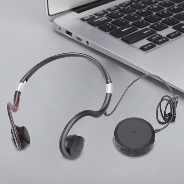 BN-802 5V500mAh Lade Bone Conduction Hodetelefoner Svart