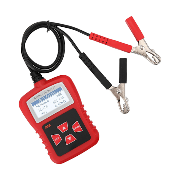 12V Batteritester for biler og motorsykler