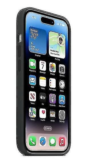Silikonikuori iPhone 14 Prolle Midnight