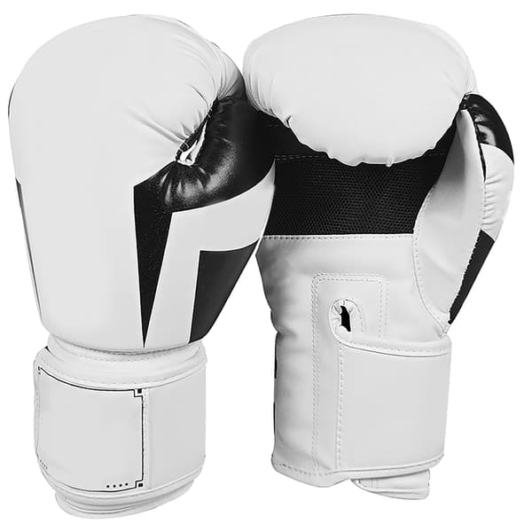 Boksesekkboksinghansker for trening, boksinghansker for menn, kvinner, voksne, barn, gutter, jenter, hvit, 10 oz