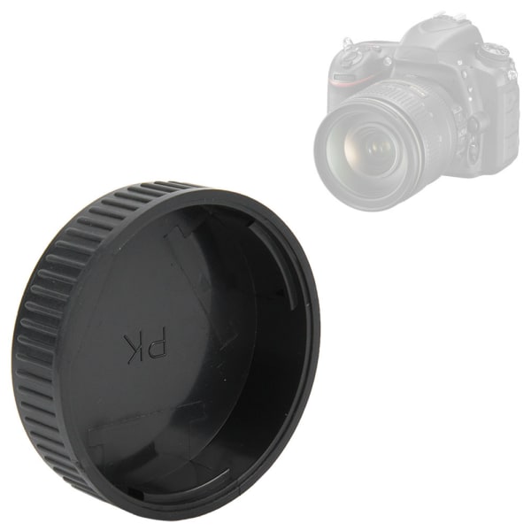Plast beskyttelseshætte på bagsiden til Pentax PK mount SLR kamera linse