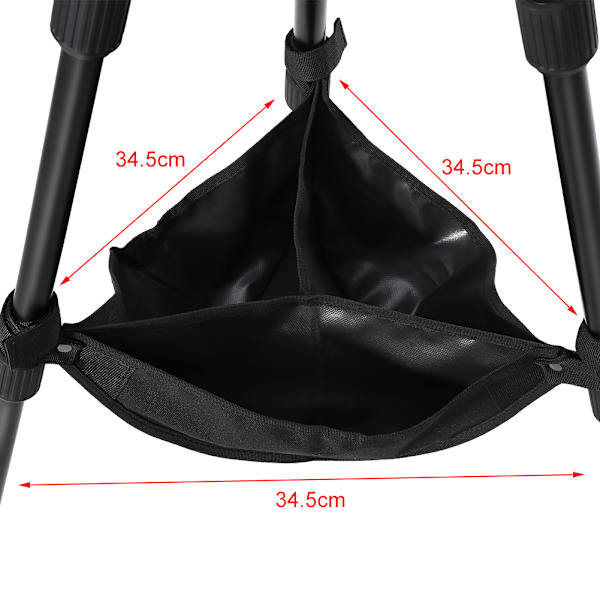 Tålig Svart Tripod Stabilisator Stenpåse