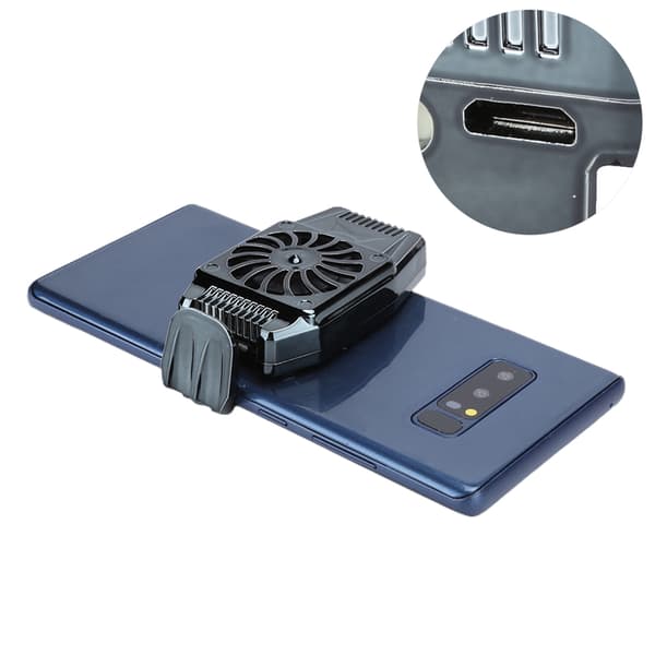 H15 Mobiltelefon Køler Køleventilator Køleplade Strålingsbeskyttelse Stik Elektricitet