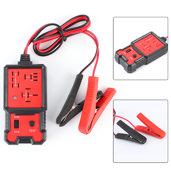 Professionell bilbatterikontroll - 12V elektronisk relätestare