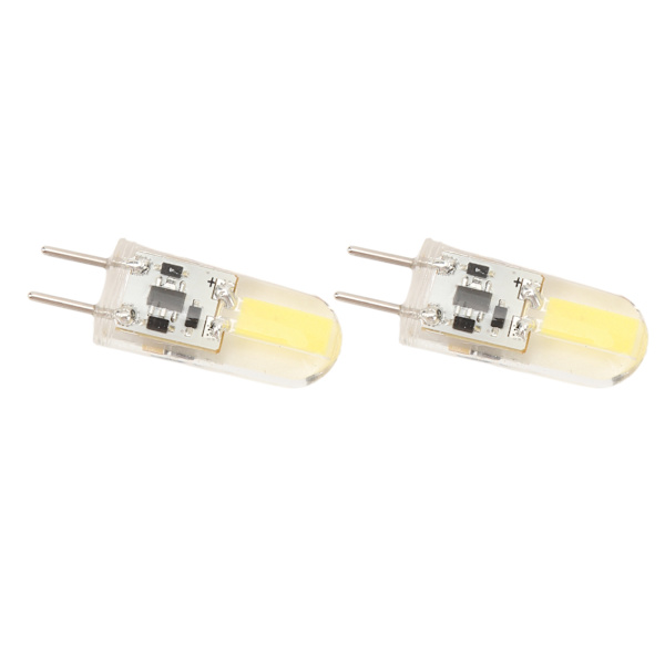 Silikon LED-lampe GY6.35 COB 1505 3W 12V 300LM - 2 stk.