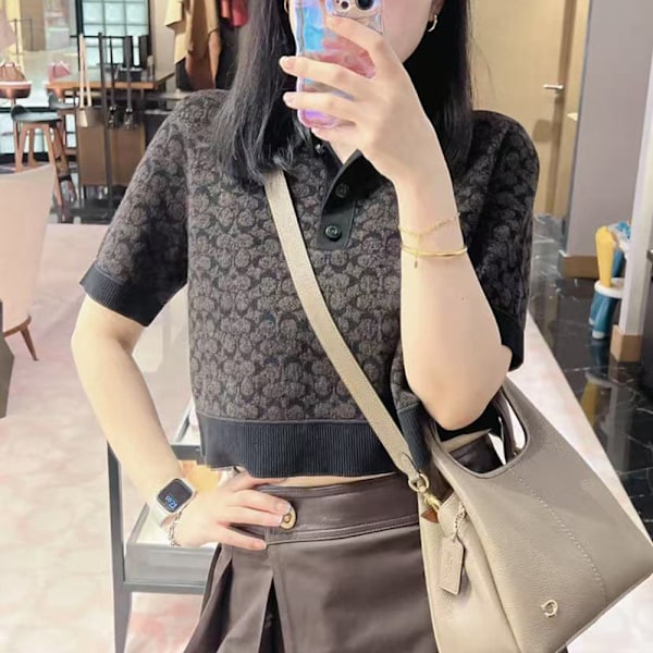 2025 Market Tote Taske Dame Stor Kapacitet Crossbody Skuldertaske Simpel Arbejde Pendler Håndtaske - Rummelig og Moderigtig Daglig Essential white 25*30*10cm