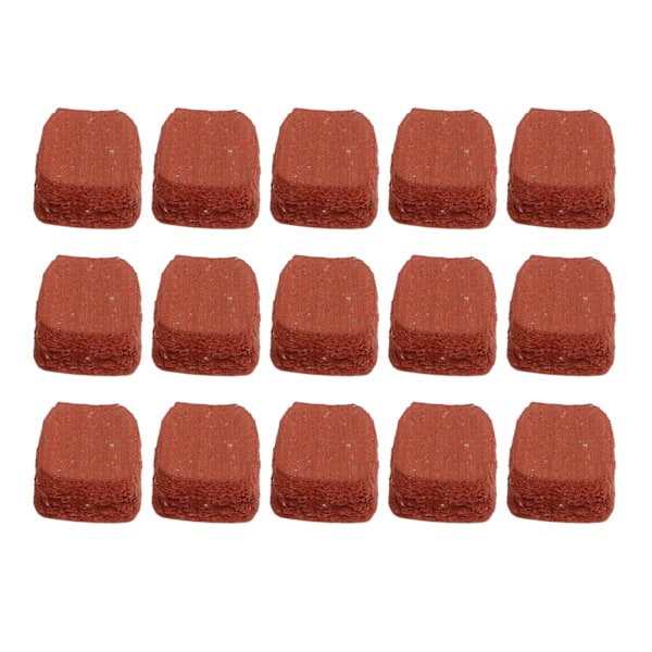 15 stk Motoriserte Sykkelmotor Clutch Pads 15 stk Kvadratisk Form Passer Til 49cc Til 80cc Motoriserte Sykkelmotor